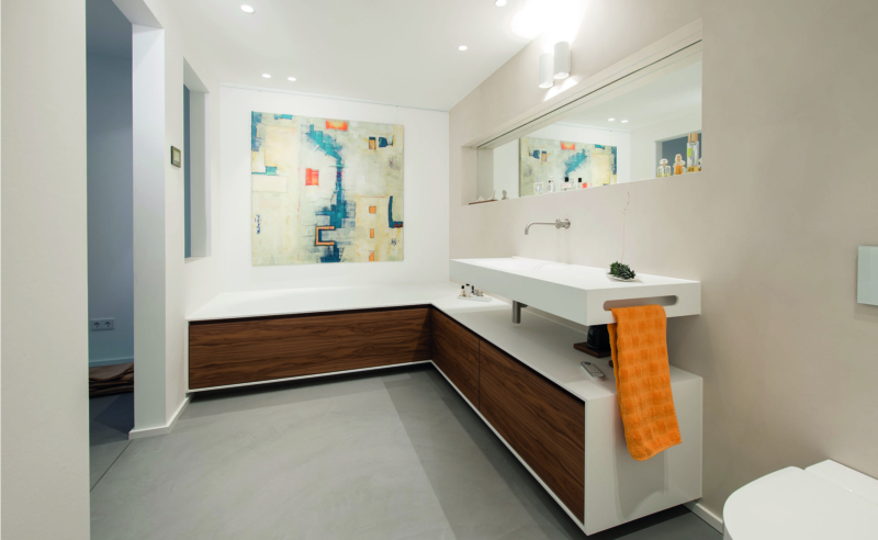 Warum sind fugenlose Oberflächenkonzepte in der Badgestaltung Trend