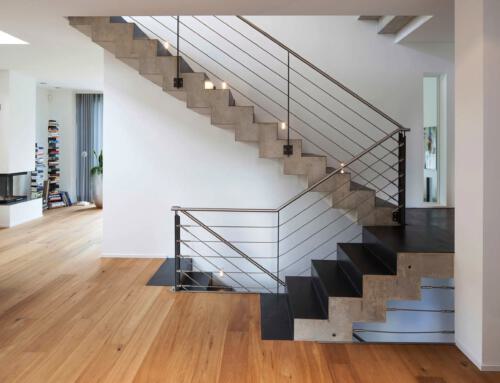 Fugenlose Treppen für ein modernes Wohngefühl